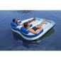 Bestway Poltrona Gonfiabile Doppia Tumbona Hydro-Force 196x193 cm Spiaggia e Piscina 43534