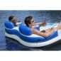 Bestway Poltrona Gonfiabile Doppia Tumbona Hydro-Force 196x193 cm Spiaggia e Piscina 43534