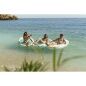 Bestway Materassino Gonfiabile Crociera con Schienale e Maniglie 228x108 cm Spiaggia e Piscina 43651