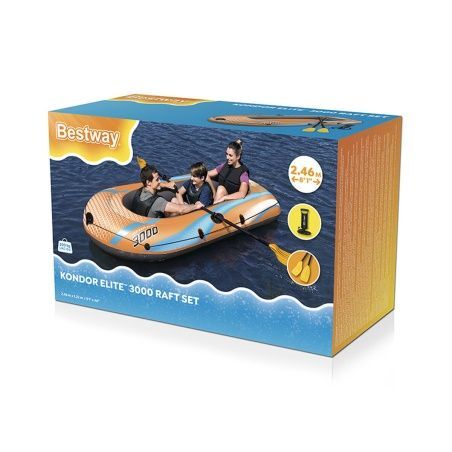 Inflatable Boat Bestway Kondor Elite 3000 246 x 122 x 45 cm