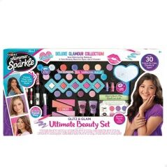 Children's Make-up Set Cra-Z-Art Shimmer 'n Sparkle Glitz and Glam 44,5 x 3,5 x 22,5 cm 4 Units