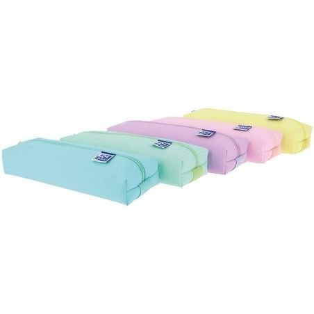 Astuccio Scuola Oxford Live & Go Multicolore 22 x 7 x 3,5 cm (5 Unità)