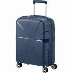 Bagaglio a Mano American Tourister Starvibe Spinner Azzurro 41 L 55 x 40 x 20 cm