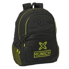 Zaino Scuola Munich Beat Nero 32 x 44 x 16 cm