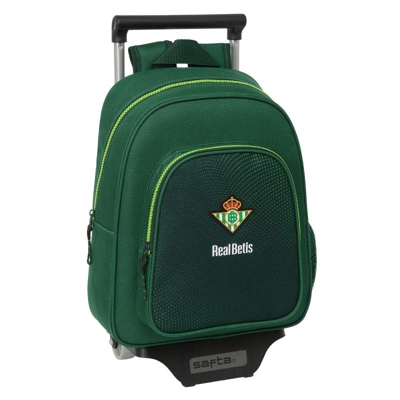 Trolley per la Scuola Real Betis Balompié Verde 28 x 34 x 10 cm