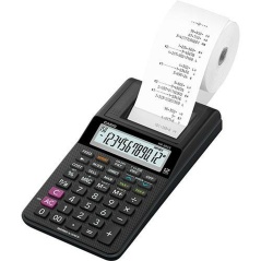 Printer calculator Casio HR-8RCE-BK Black Metal Plastic