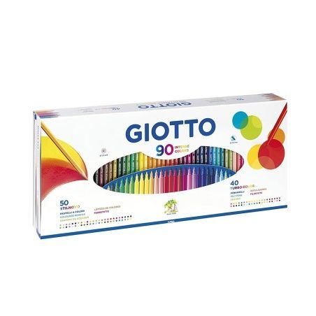 Set Giotto 257500 Multicolour Colouring pencils Felt-tip pens