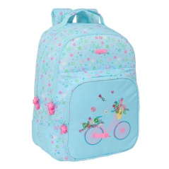 Zaino Scuola Safta Bicicleta Azzurro 32 x 42 x 15 cm