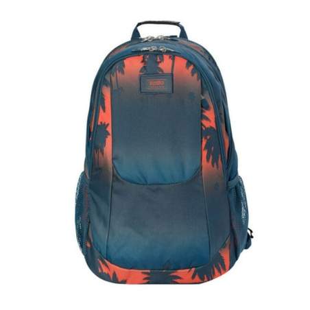 Zaino Scuola Totto Krimmler Azzurro Rosso