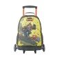 School Rucksack with Wheels Totto MJ03BWM003-2310-4DJL Yellow Grey