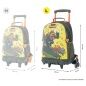 School Rucksack with Wheels Totto MJ03BWM003-2310-4DJL Yellow Grey