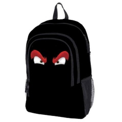 School Bag Unkeeper FINAL ROUND Black 32,5 x 43 x 13,5 cm