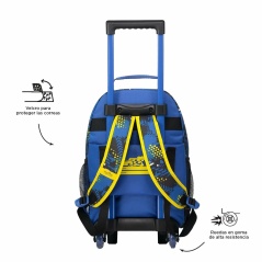 School Rucksack with Wheels Totto MJ03VLC005-2310-6J7M Blue