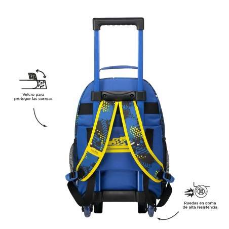 School Rucksack with Wheels Totto MJ03VLC005-2310-6J7M Blue