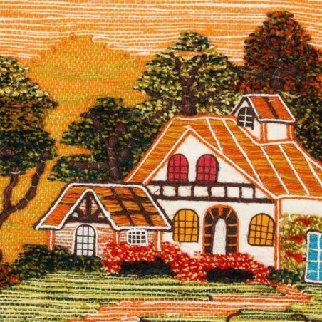 Tapestry Alexandra House Living Jute 100 x 80 cm rural