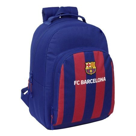 Zaino Scuola F.C. Barcelona 24/25 Rosso Granato Blu Marino 32 x 42 x 15 cm