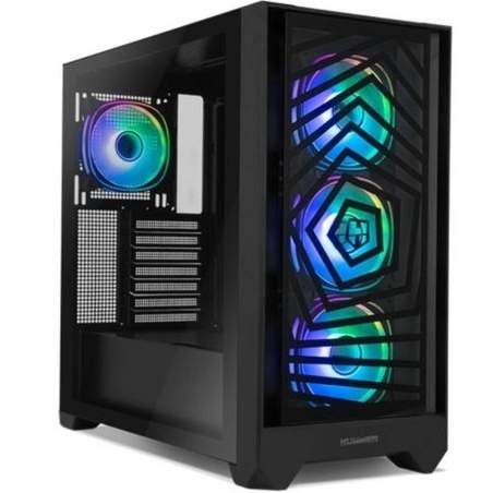 Case computer desktop ATX Nox NXHUMMERPLASMA Nero