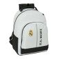 School Bag Real Madrid C.F. 24/25 White Grey 32 x 42 x 15 cm