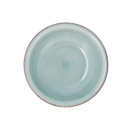 Piatto Fondo Quid Vita Aqua Ceramica Ø 21,5 cm (12 Unità)