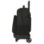 Trolley per la Scuola Kappa Black Nero (33 x 45 x 22 cm)