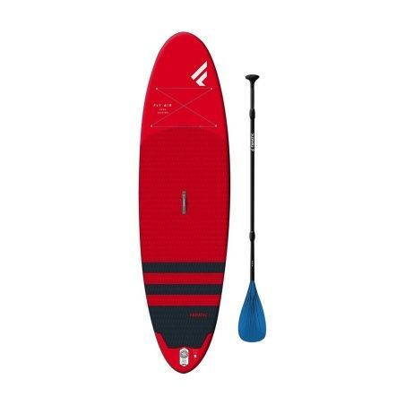 Inflatable Paddle Surf Board with Accessories Fanatic Air Air/Pure Fanatic 9´8 Red