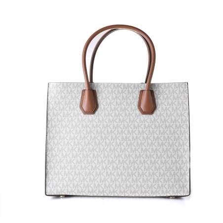 Borsa Donna Michael Kors MERCER Grigio 32 x 26 x 14 cm