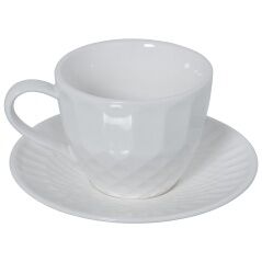 6 Piece Coffee Cup Set Alexandra House Living Porcelain 200 ml