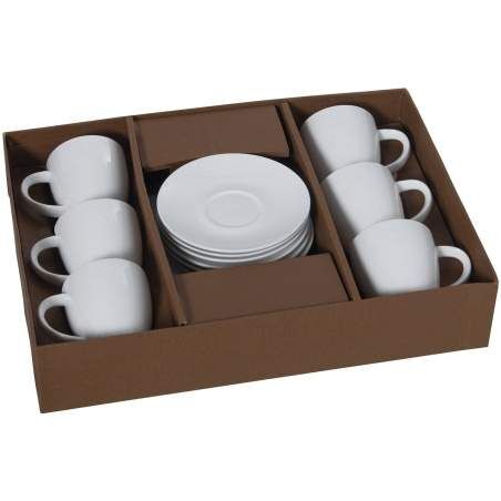 Set di 6 Tazze da Caffè Alexandra House Living Porcellana 180 ml