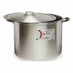 Casserole with Lid Silver Aluminium 53 x 34 x 43 cm (2 Units)