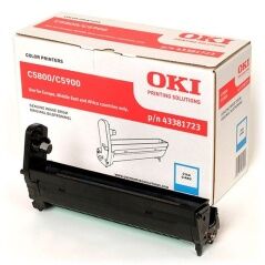 Toner OKI 43381723 Nero Ciano