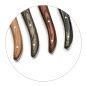 Knife Set Lou Laguiole Louis Meats Walnut Metal 6 Units 23 x 2 x 1 cm