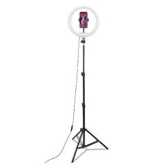 Selfie Ring Light with Tripod and Remote Celly CLICKRINGUSBBK