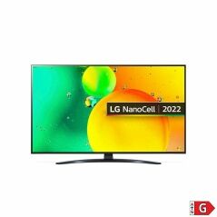 Smart TV LG 43NANO766QA 43" 4K ULTRA HD LED WI-FI 43" 4K Ultra HD LED Dolby Digital NanoCell