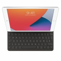 Custodia per iPad + Tastiera Apple iPad 2019 iPad Air 3 Qwerty in Spagnolo Nero