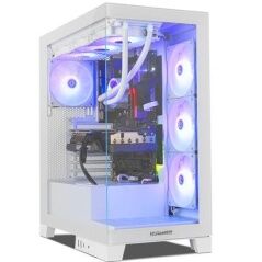 ATX Semi-tower Box Nox NXHUMMERGLOCKWH White