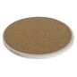 Sottobicchieri Home ESPRIT Sughero Dolomite Mandala Indiano Con rilievo