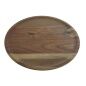 Snack tray DKD Home Decor Natural Acacia Standing 36 x 36 x 14 cm