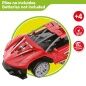 Remote-Controlled Car Speed & Go 22 x 7 x 11 cm 1:16 Red 6 Units