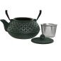 Teapot Home ESPRIT Black Green Stainless steel Iron 900 ml