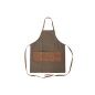 Apron Home ESPRIT Brown Green polialgodon 57 x 100 cm