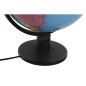 Mappamondo Home ESPRIT Azzurro Nero PVC 33 x 32 x 41 cm