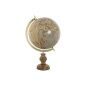 Globe Home ESPRIT Brown PVC Mango wood 27 x 25 x 43 cm