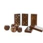 Games Home ESPRIT Wood Crystal 15 x 15 x 7 cm