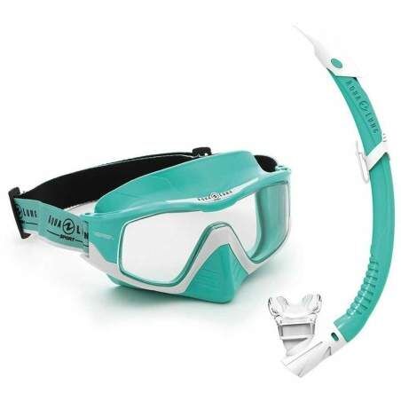 Maschera da Snorkel Aqua Lung Sport SC363EU4309L Turchese Taglia unica