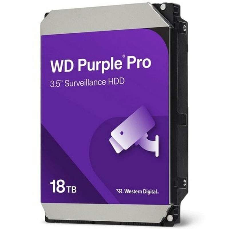 Hard Drive Western Digital WD181PURP 18 TB 3,5"