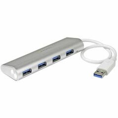 USB Hub Startech ST43004UA Grey White