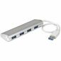 USB Hub Startech ST43004UA Grey White