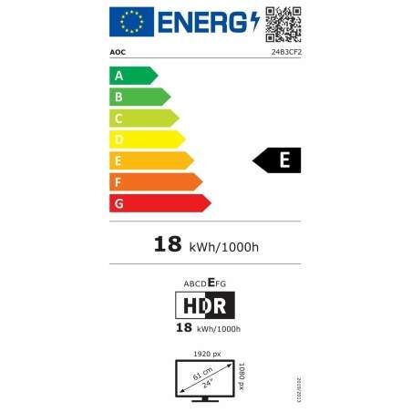 Monitor AOC 24B3CF2 Full HD 23,8" 100 Hz