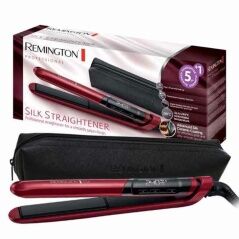 Piastra per Capelli Remington S9600 Nero Rosso Multicolore