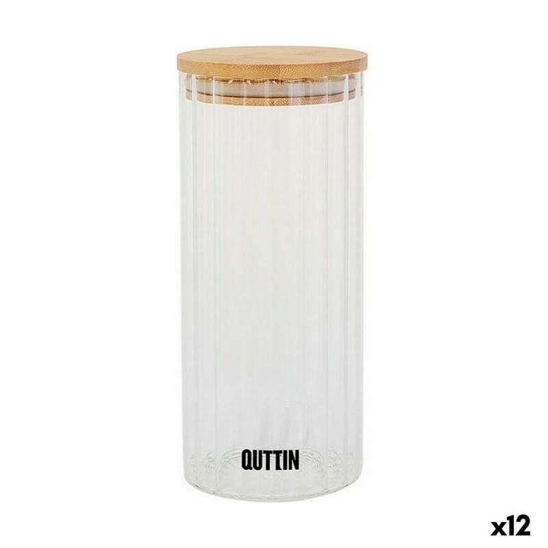 Vaso Quttin Vetro Borosilicato 1,05 L (12 Unità)